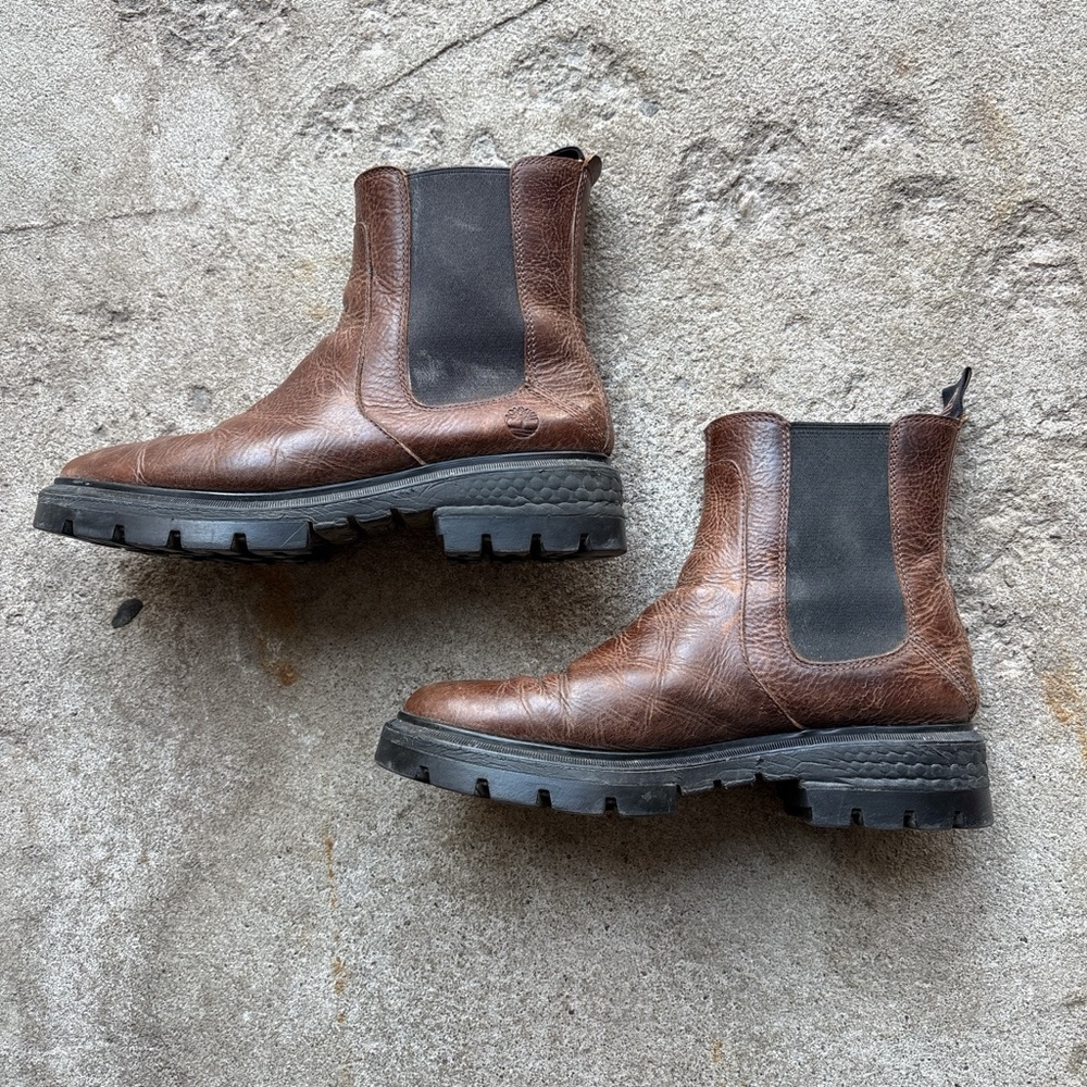 Timberland Women's Cortina Valley Leather Chelsea Boot